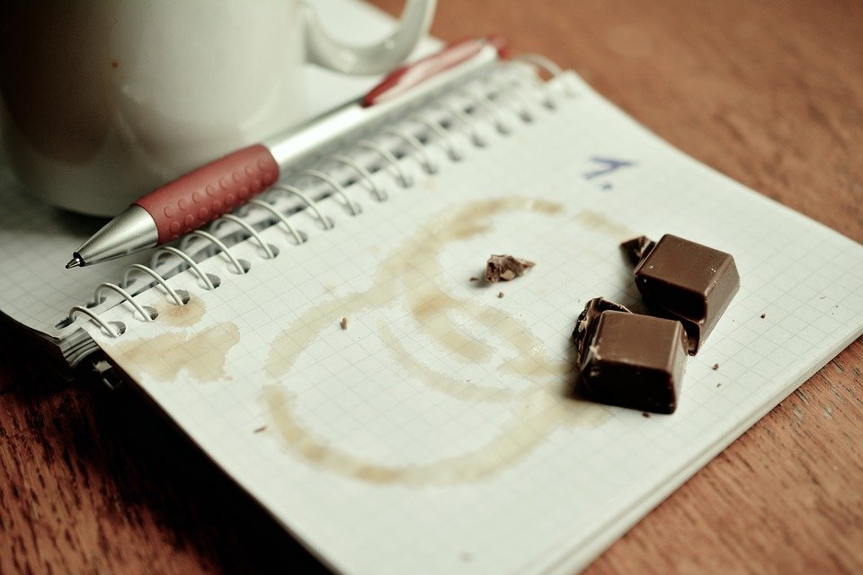 notebook write down