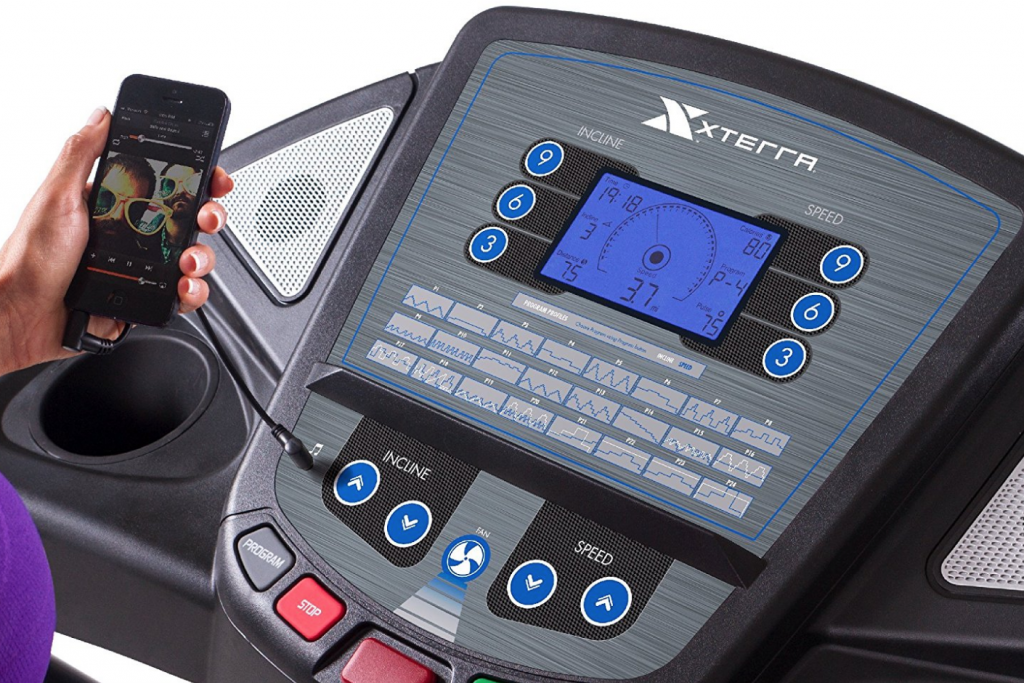 xterra fitness 300 user interface