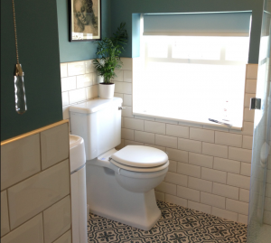 most compact toilet in small bathroom