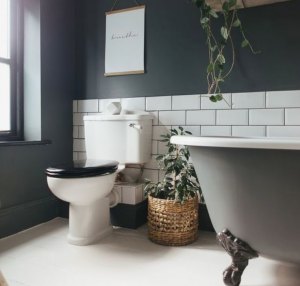 slim compact toilet for small bathroom spaces