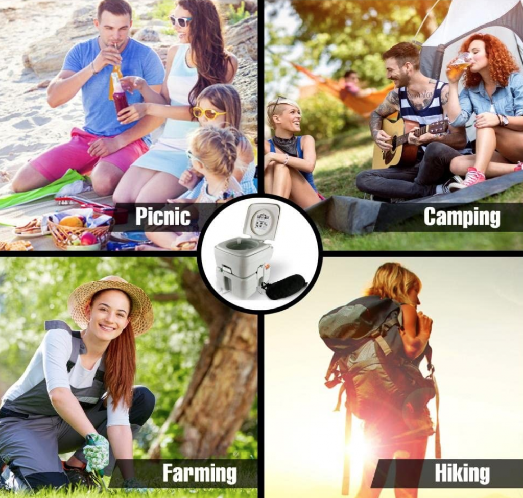 benefits of portable camping toilets